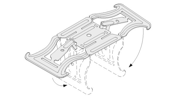 Knauf Kreuzverbinder f. UA m. CD-Profil 50 Stück Paket