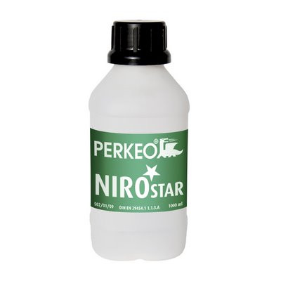 Perkeo NIROSTAR Weichlötflussmittel DIN EN 29454.1 f. Edelstahl 1000ml