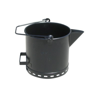 Grün Bitumeneimer 30cm mit Ausguss