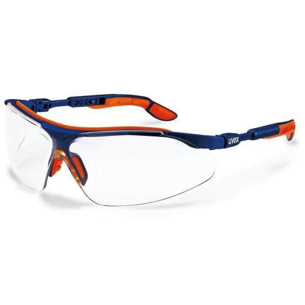 Uvex Schutzbrille i-vo farblos 2-1,2 sv exc. blau/orange