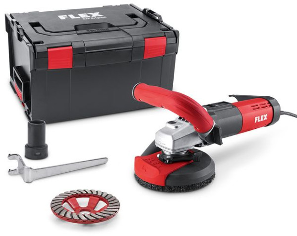 Flex LD 15-10 125 R + Turbo-Jet II Sanierungsschleifer