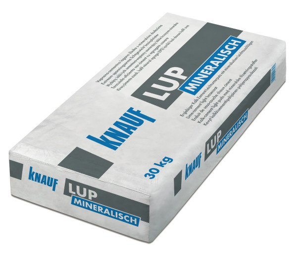Knauf LUP mineralisch 30kg Kalk-Zement-Leichtunterputz