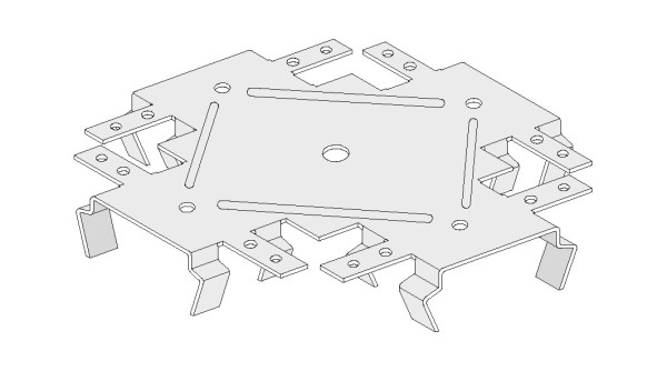Łącznik poziomu Knauf do profilu CD 60/27 w opakowaniu 50 szt