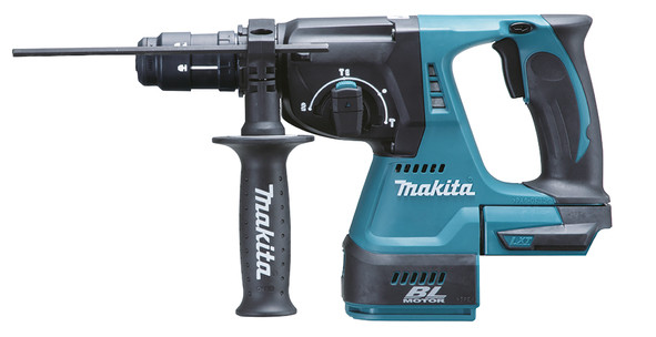 Makita Akku-Kombihammer für SDS-plus 18.0 V o. Akku und Ladegerät im Karton