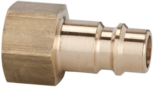 Plug nipple MS blk plug DN 7.2 IG G 1/2 inch