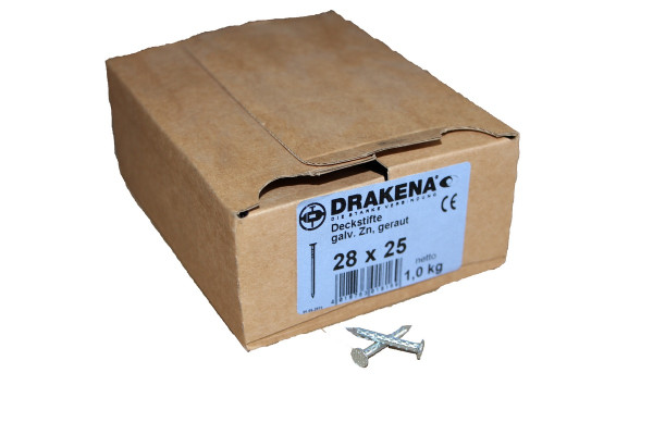 Sworzeń pokrywy Drakena ocynkowany ocynkowany 2,8x25mm i 1,0kg