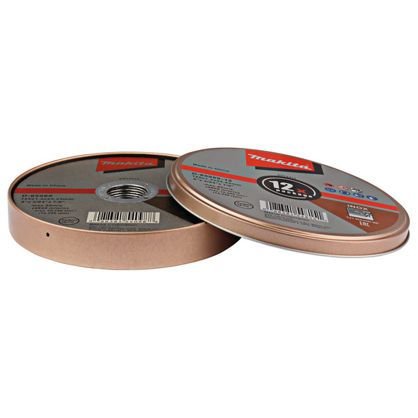 Makita Inox Trennscheibe 125mm 12 Stück in Metalldose D-65969-12