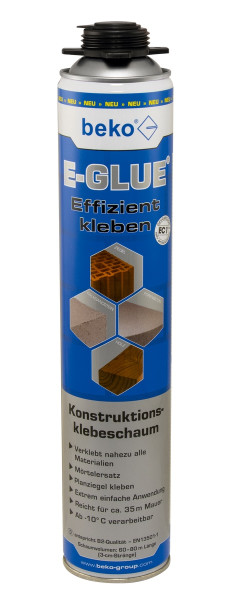 Beko Konstruktions-Klebeschaum E-GLUE 810ml
