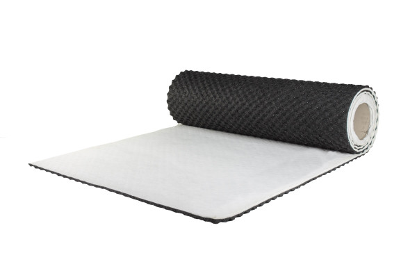 REGUPOL sound and drain 22 10x1.25m 15mm upper. fleece-laminated