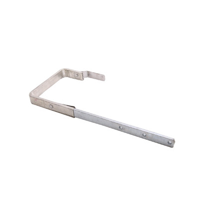 LEH UGINOX® umm. Kastenrinnenhaken 25-25/6mm langer Zuschnitt