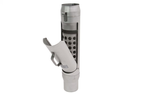 Uginox FTE Madema Rohrlaubfang Ø 80mm mit Edelstahlkorb