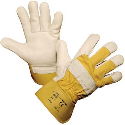 Rualtex Rindleder Handschuhe YELLTOR EN388 Gr. 11