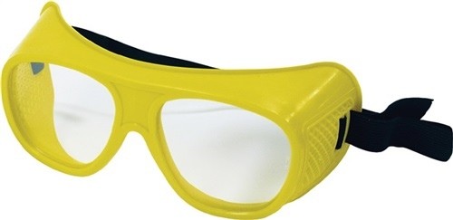 Schutzbrille EN 166 splitterfreie klar Scheiben Ku.1St./VE