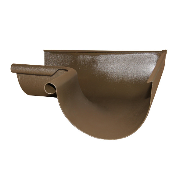 PREFA gutter angle 33 P.10 brown inside