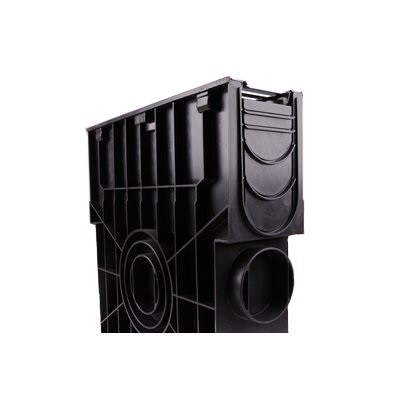 Recyfix Flat Standard 100 Einlaufkasten Modell 2012 vz L/B/H 500x150x488mm