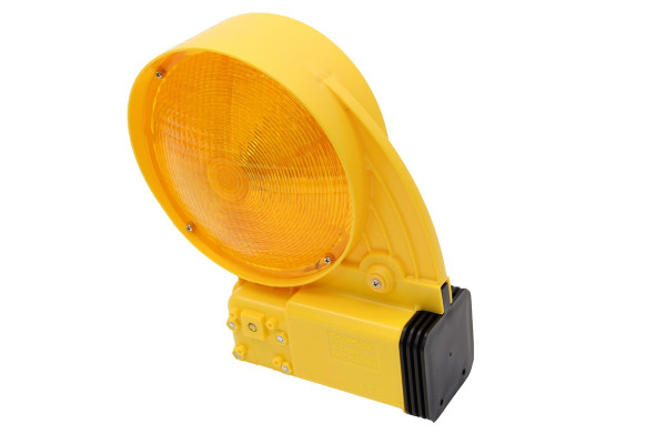 Lampa ostrzegawcza Schake z rafii, dwustronna, żółta, bez oprawki