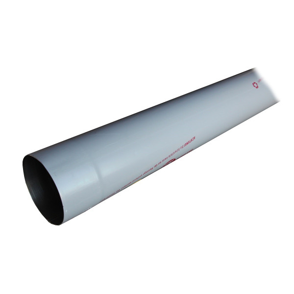 PREFA drain pipe 3m 120 P.10 light grey