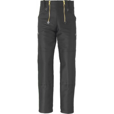 JOB guild trousers double pilot with knee pad pockets black - size 44