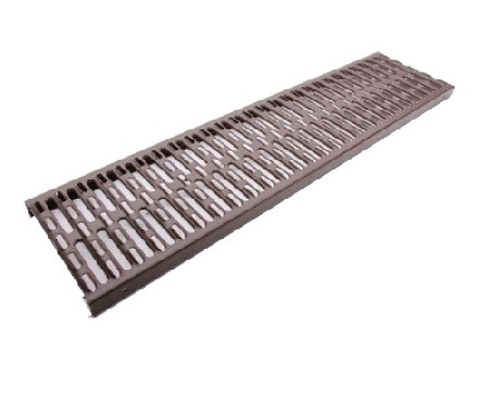 LEH PB Sicherheits-Laufrost 250x1000mm dunkelbraun