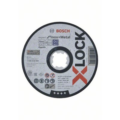Bosch Trennscheibe X-LOCK Expert for Inox and Metal Ø125x1mm