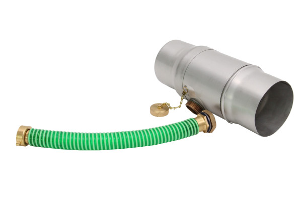 Uginox FTE Madema Regenwassersammler 100mmØ mit Schlauchanschluß