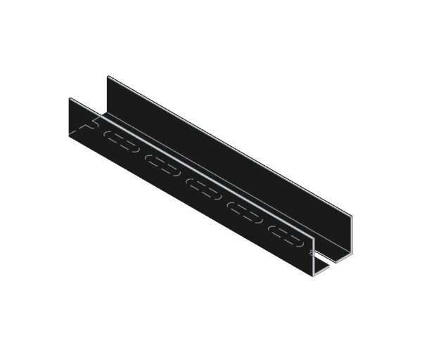 Knauf UA-Langloch C3-C5M schwarz 50x40x2mm 3500mm