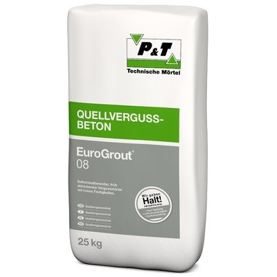 P&T EuroGrout 08 25kg beton pęczniejący 0-8mm - 2002