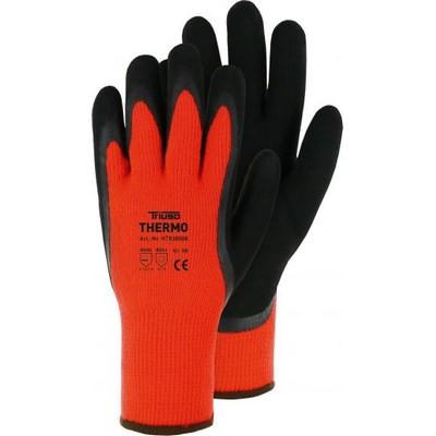 Triuso Thermo-Acrylhandschuh orange m. Latexbeschichtung Gr. 10 - HTR38010