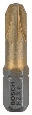 Bosch Schrauberbit MaxGrip 3er-Pack PZ3 25mm 1/4""-Außensechskantschaft