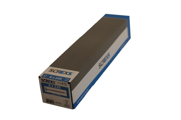 SWG Holzbauschraube Vz Tx 30 6.0x220 m. Tellerkopf - 100 Stück