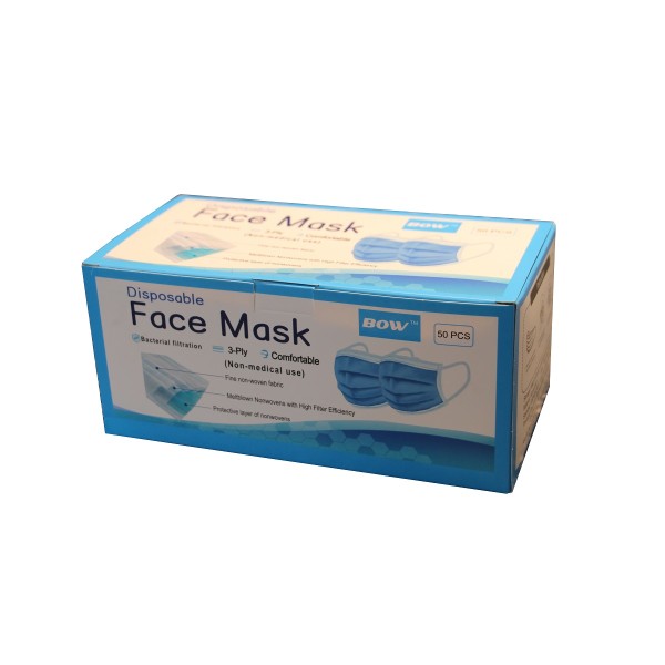 Promask 3-lagige Hygienemaske 50 Stück/Pack