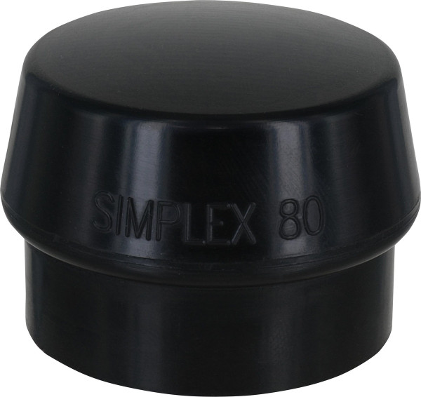 SIMPLEX-Schlageinsatz Gummikomposition Ø 80 mm schwarz