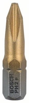 Bosch Schrauberbit MaxGrip 3er-Pack PH2 25mm 1/4""-Außensechskantschaft