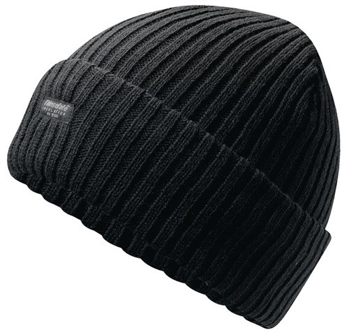 Arbeitsmütze Thinsulate universal schwarz 100%PC