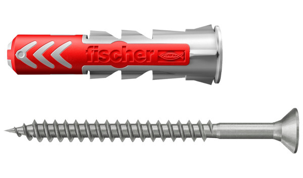 Fischer Universaldübel DuoPower 6x30 RB K (12 Stück)