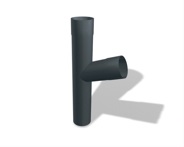 PREFA pipe inlet 100/100 P.10 anthracite