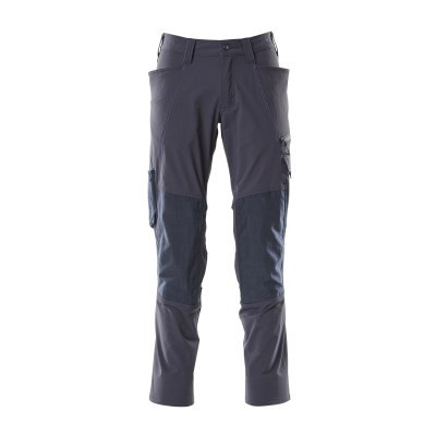 MASCOT® Hose m. Knietaschen Stretch schwarzblau Gr. 82C54