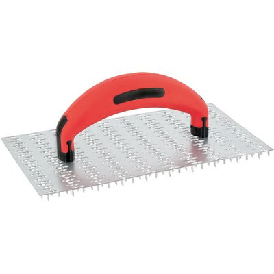 Triuso Edelputzkratzer 245x130mm Zahnlänge 7.5mm f. Mineralputz