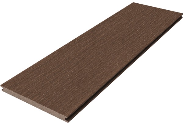 Barfußdiele PREMIUM PLUS (Jumbo) lavabraun 4800x242x21mm