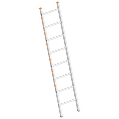 Layher TOPIC 1054 Sprossenanlegeleiter 8 Sprossen Länge 2.30m - 1054.008