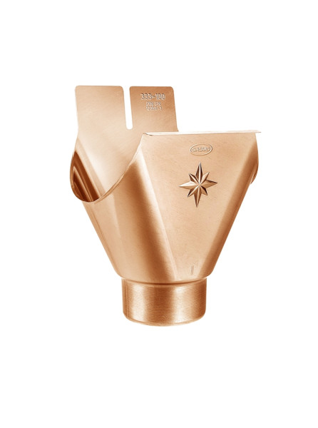 Grömo CU-Einhangstutzen oval 200/60 mit Stern