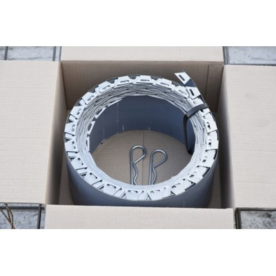 Mastertec Dichtblech Rolle F 160 beids. vollbesch. m. Befestigungsfuß