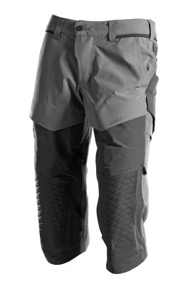 MASCOT® Customized Dreiviertel-Hose anthrazitgrau/schwarz Gr. C54