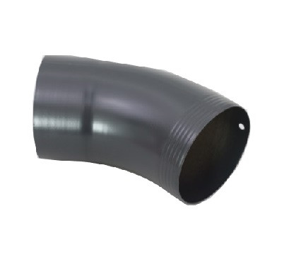 PREFA Rohrbogen 40Grad D 100mm anthrazit