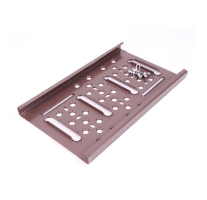 Braas Sicherheitstritt Pro Stahl vz 42x25cm brau beschichtet