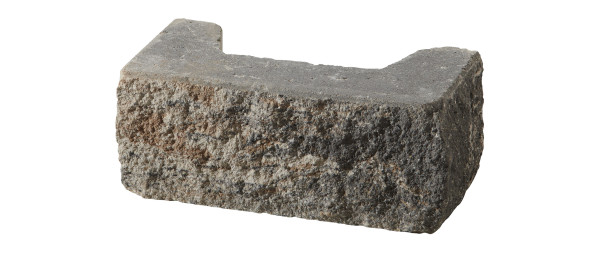 Pfeilerelement Vermont 37.2x18.6x15cm muschelkalk-nu.. gebr.. gealtert