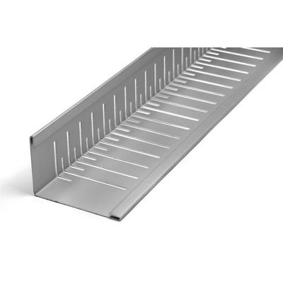 Monsun® Green AL Kiesfangwinkel 1.5mm m. Verbinder 2000x80x120mm