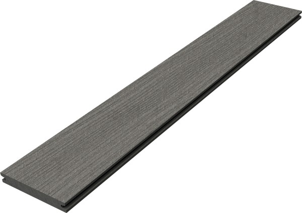 Barfußdiele PREMIUM basaltgrau 4800x145x21mm