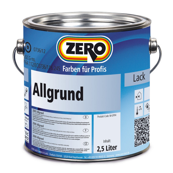Zero Allgrund red-brown 2.5l - 721208012