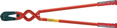 VBW bolt cutter, corner deep cutter round steel red painted up to max. 11mm